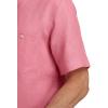 imagePaul Fredrick Mens Classic Fit Linen Solid Casual ShirtPink
