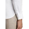 imagePaul Fredrick Mens Classic Fit Linen Solid Casual ShirtWhite