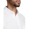 imagePaul Fredrick Mens Classic Fit Linen Solid Casual ShirtWhite