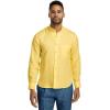 imagePaul Fredrick Mens Classic Fit Linen Solid Casual ShirtYellow