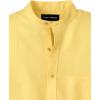 imagePaul Fredrick Mens Classic Fit Linen Solid Casual ShirtYellow