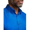 imagePaul Fredrick Mens Classic Fit Lyocell Solid Jacquard Casual ShirtBlue