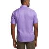imagePaul Fredrick Mens Classic Fit Lyocell Solid Jacquard Casual ShirtLavender