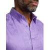 imagePaul Fredrick Mens Classic Fit Lyocell Solid Jacquard Casual ShirtLavender