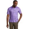 imagePaul Fredrick Mens Classic Fit Lyocell Solid Jacquard Casual ShirtLavender