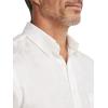imagePaul Fredrick Mens Classic Fit Lyocell Solid Jacquard Casual ShirtWhite