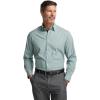 imagePaul Fredrick Mens Classic Fit Performance Stretch Houndstooth Casual Shirt