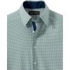 imagePaul Fredrick Mens Classic Fit Performance Stretch Houndstooth Casual Shirt