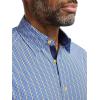 imagePaul Fredrick Mens Classic Fit Performance Stretch Stripe Casual Shirt