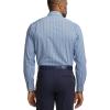 imagePaul Fredrick Mens Classic Fit Performance Stretch Stripe Casual Shirt