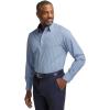 imagePaul Fredrick Mens Classic Fit Performance Stretch Stripe Casual Shirt