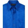 imagePaul Fredrick Mens Slim Fit Lyocell Solid Jacquard Casual ShirtBlue