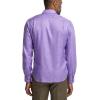 imagePaul Fredrick Mens Slim Fit Lyocell Solid Jacquard Casual ShirtLavender