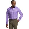 imagePaul Fredrick Mens Slim Fit Lyocell Solid Jacquard Casual ShirtLavender