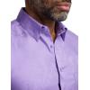 imagePaul Fredrick Mens Slim Fit Lyocell Solid Jacquard Casual ShirtLavender