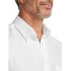 imagePaul Fredrick Mens Slim Fit Lyocell Solid Jacquard Casual ShirtWhite