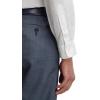 imagePaul Fredrick Mens Slim Fit Lyocell Solid Jacquard Casual ShirtWhite