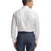 imagePaul Fredrick Mens Slim Fit Lyocell Solid Jacquard Casual ShirtWhite