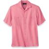 imagePaul Fredrick Mens Classic Fit Linen Solid Casual ShirtPink