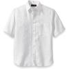 imagePaul Fredrick Mens Classic Fit Lyocell Solid Jacquard Casual ShirtWhite