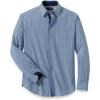 imagePaul Fredrick Mens Classic Fit Performance Stretch Stripe Casual Shirt