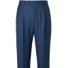 imagePaul Fredrick Mens Wool Houdstooth Single Pleat Suit Pants
