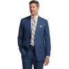 imagePaul Fredrick Mens Wool Houndstooth Single Breasted Peak Lapel Suit Jacket