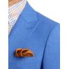 imagePaul Fredrick Mens Wool Stretch Bengaline Peak Lapel Suit Jacket