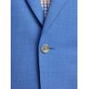 imagePaul Fredrick Mens Wool Stretch Bengaline Peak Lapel Suit Jacket
