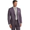 imagePaul Fredrick Mens Wool Stretch Single Breasted Peak Lapel Suit Jacket