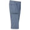 imagePaul Fredrick Mens Wool Micro Check Single Pleat Suit PantsCobalt