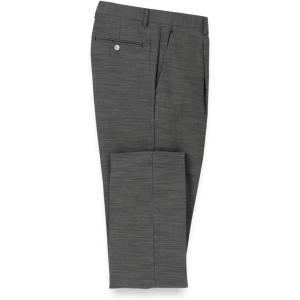 imagePaul Fredrick Mens Performance Blend Single Pleat Suit PantsCharcoal