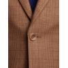 imagePaul Fredrick Mens Linen Plaid Single Breasted Notch Lapel Sport Coat