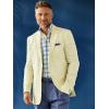 imagePaul Fredrick Mens Linen Single Breasted Notch Lapel Sport CoatButter