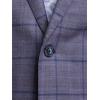 imagePaul Fredrick Mens Wool Windowpane Single Breasted Notch Lapel Sport Coat