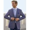 imagePaul Fredrick Mens Wool Windowpane Single Breasted Notch Lapel Sport Coat