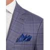 imagePaul Fredrick Mens Wool Windowpane Single Breasted Notch Lapel Sport Coat