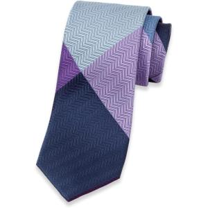 imagePaul Fredrick Mens Patchwork Woven Silk Tie