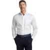 imagePaul Fredrick Mens Classic Fit Comfort Stretch NonIron Geometric Dress Shirt