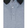 imagePaul Fredrick Mens Cotton Three Button PoloBlue Multi