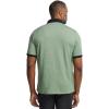 imagePaul Fredrick Mens Cotton Three Button PoloGreen Multi