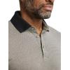 imagePaul Fredrick Mens Cotton Three Button PoloTan Multi