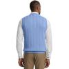 imagePaul Fredrick Mens Cotton VNeck VestBlue