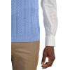 imagePaul Fredrick Mens Cotton VNeck VestBlue