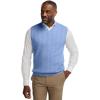imagePaul Fredrick Mens Cotton VNeck VestBlue