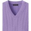 imagePaul Fredrick Mens Cotton VNeck VestPurple
