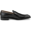 imagePaul Fredrick Mens Milo Penny Loafer BlackGreyBlackGrey