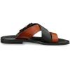 imagePaul Fredrick Mens Stefano SandalBlackTan