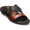 imagePaul Fredrick Mens Stefano SandalBlackTan