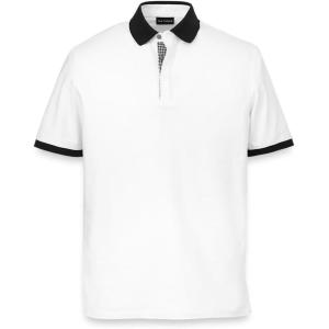 imagePaul Fredrick Mens Cotton Blend Three Button Polo